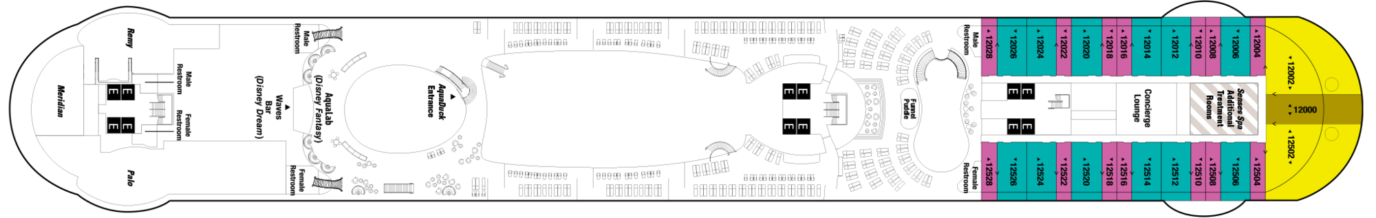Deck 12 plan
